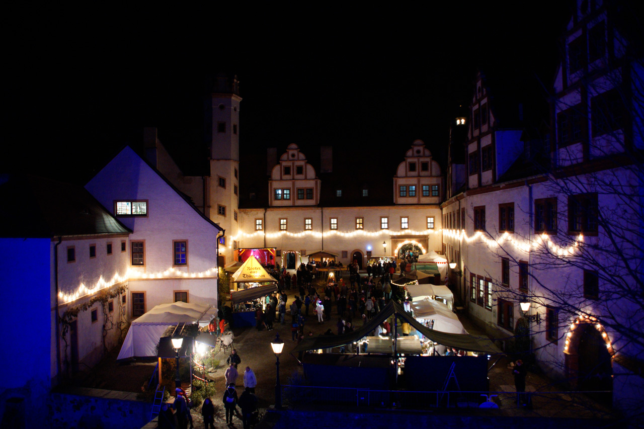 Glauchau - 3 Tage Weihnachtsmarkt im Schlossareal, Kirchplatz und Marktbereich